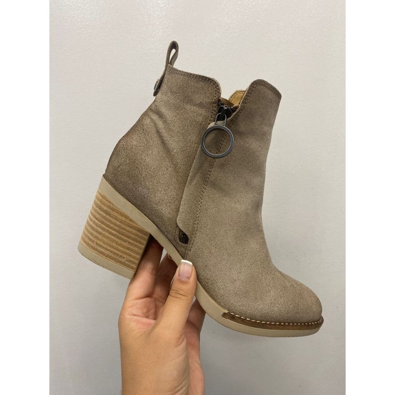 Cópia de BOTÍN 7CM - ANTE CON CREMALLERA