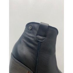 BOTÍN 7CM - piel CON CREMALLERA