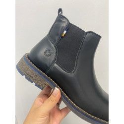 BOTÍN HOMBRE NEGRO ELÁSTICO