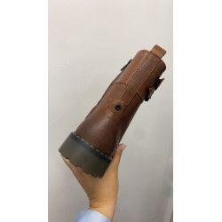 MILITAR CUERO PIEL - CON CREMALLERA