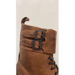 MILITAR CUERO PIEL - CON CREMALLERA