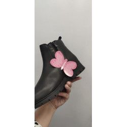 Cópia de Cópia de Cópia de VALERIAS - MERCEDITAS PIEL NEGRO CON TACÓN