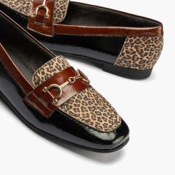 MOCASÍN LEOPARDO PITILLOS