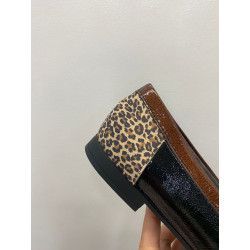 MOCASÍN LEOPARDO PITILLOS