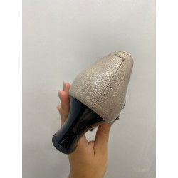 Zapato estilo Chanel en piel – Tacón 4,5 cm elegante y cómodo