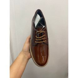 PITILLOS ZAPATO CAMEL PIEL