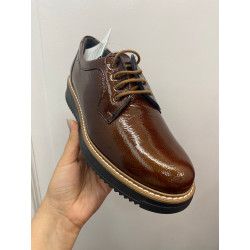 PITILLOS ZAPATO CAMEL PIEL