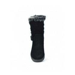 BOTA IMPERMEABLE DE SERRAJE NEGRO