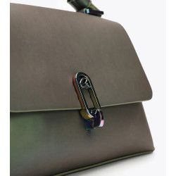 BOLSO VERDE METALIZADO