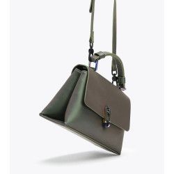 BOLSO VERDE METALIZADO