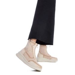 BOTA CUÑA BEIGE