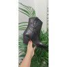 BOTÍN COWBOY PIEL NEGRA 8CM