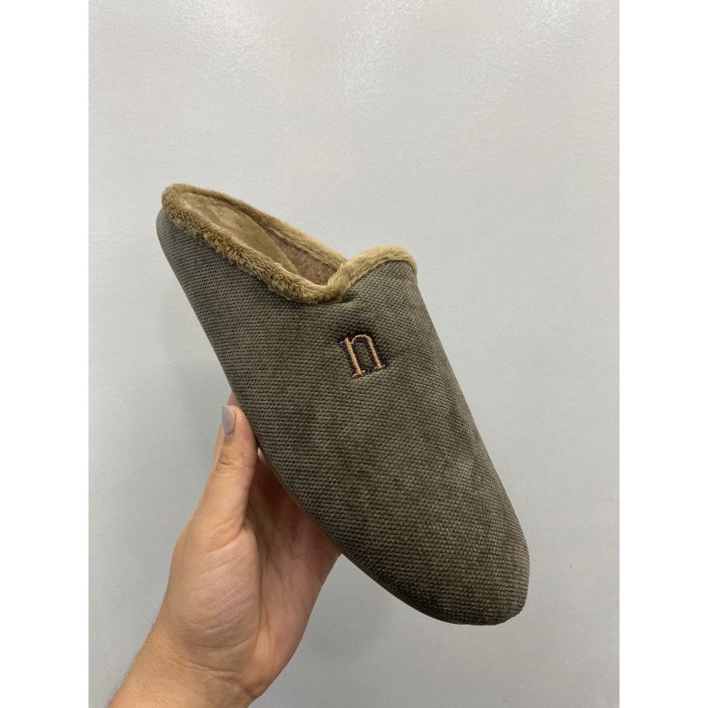 Cópia de Cópia de Cópia de Cópia de Cópia de Cópia de Cópia de Cópia de ZAPATILLA DE ANDAR POR CASA DE PELITO GRIS