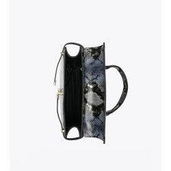 BOLSO ANIMAL PRINT MARINO