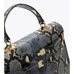 BOLSO ANIMAL PRINT MARINO