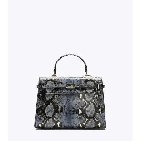 BOLSO ANIMAL PRINT MARINO