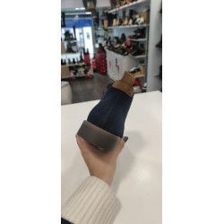 BOTA CON CREMALLERA MARINO