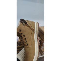 BOTÍN CAMEL CON CREMALLERA