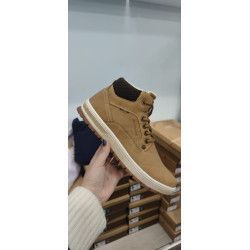 BOTÍN CAMEL CON CREMALLERA