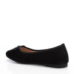 BAILARINA NEGRO CON LAZO NEGRO