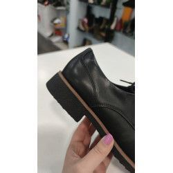 ZAPATO CLARKS PIEL NEGRO