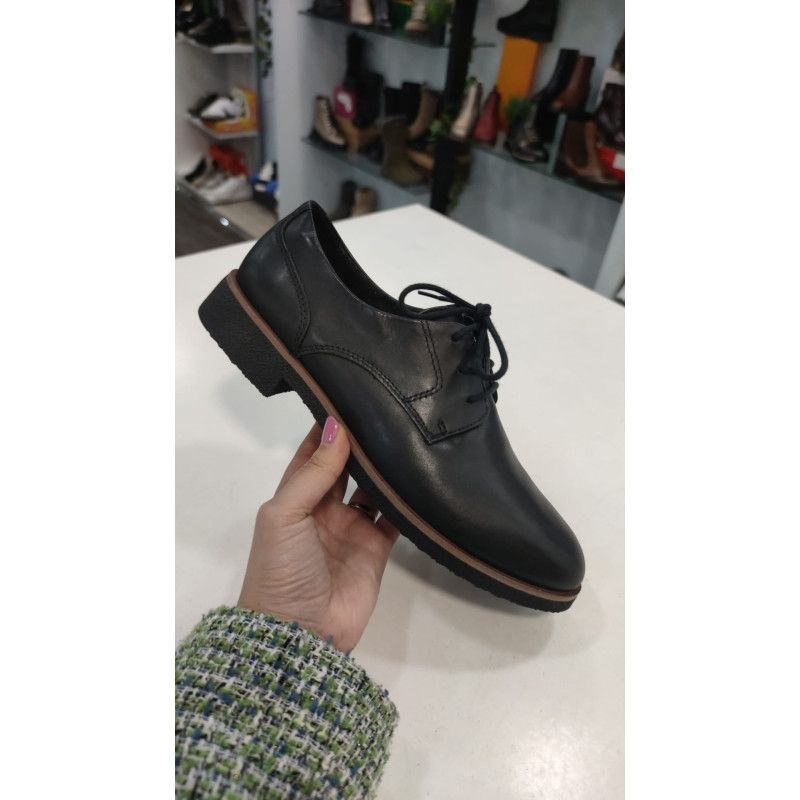 ZAPATO CLARKS PIEL NEGRO