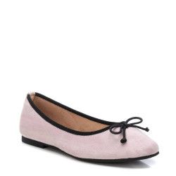 BAILARINA LILA CON LAZO NEGRO