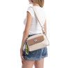 BANDOLERA BEIGE 17x24x6 cm.