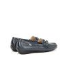 MOCASÍN FLUCHOS PIEL marino