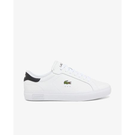 LACOSTE - DEPORTIVAS DE PIEL BLANCA