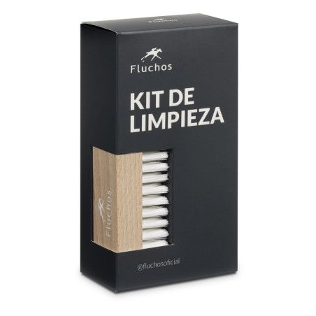 Kit de Limpieza Fluchos | Limpiador y Cepillo para Calzado de Piel